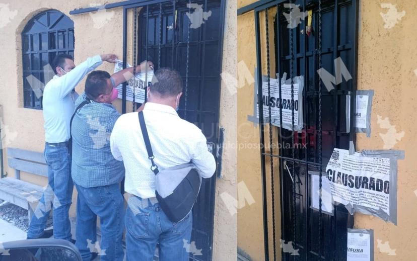 Clausuran por segunda vez bar clandestino en Tehuacán