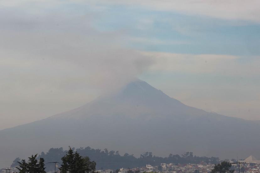 VIDEO El 2025 inicia en calma con el Volcán Popocatépetl