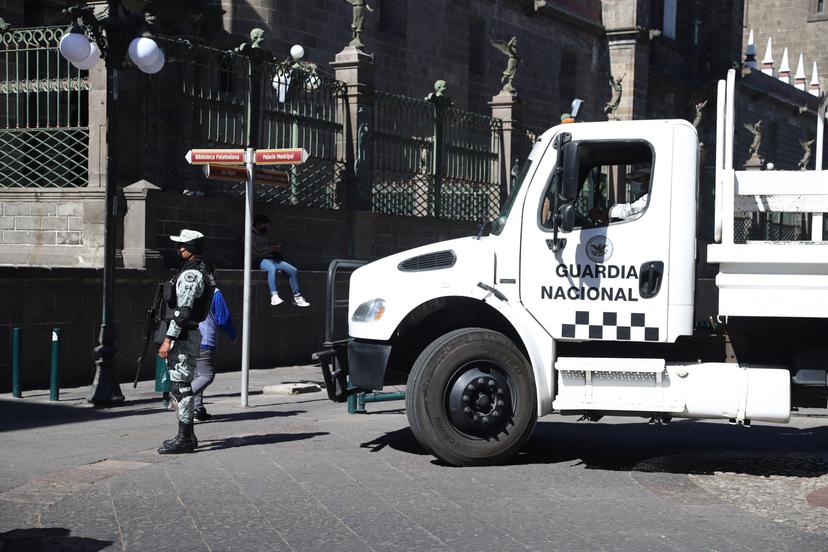 Mayor presencia de Guardia Nacional y militares en la capital