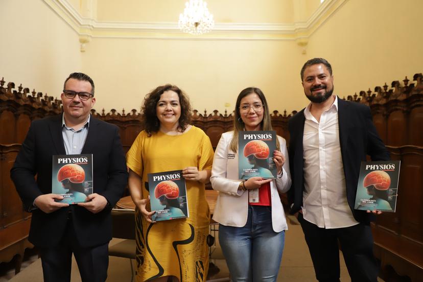 José Castañares presenta la Revista Physios