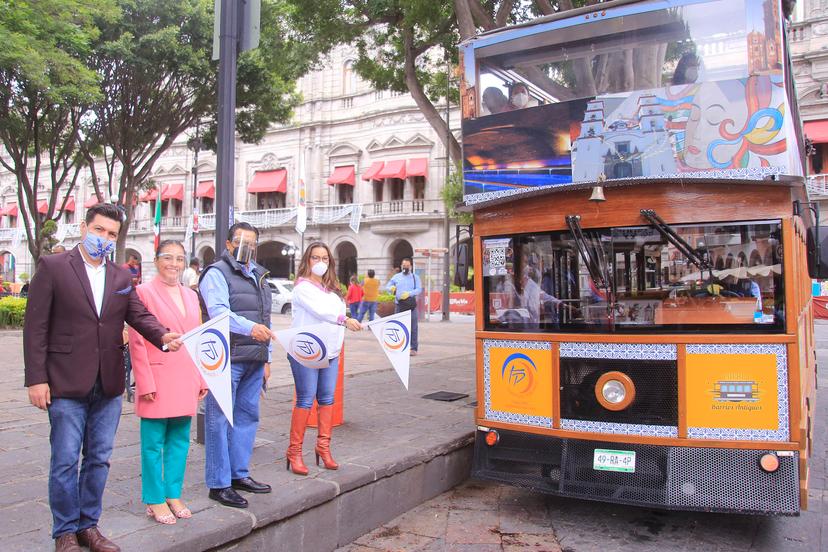 Turibuses reanudan recorridos en Puebla