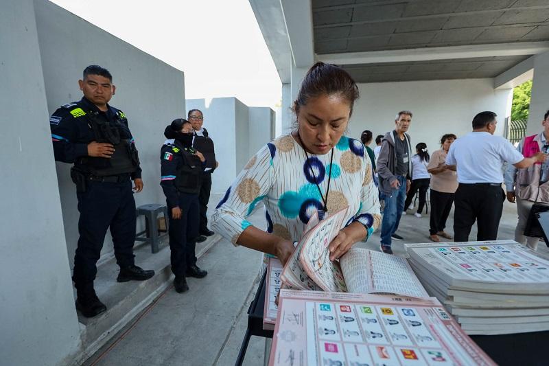 Boletas y documentación electoral son auténticas e infalsificables: INE