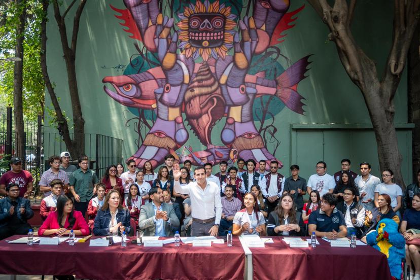 Presentan la "Jornada Nacional de Tequios por la paz y contra las adicciones"