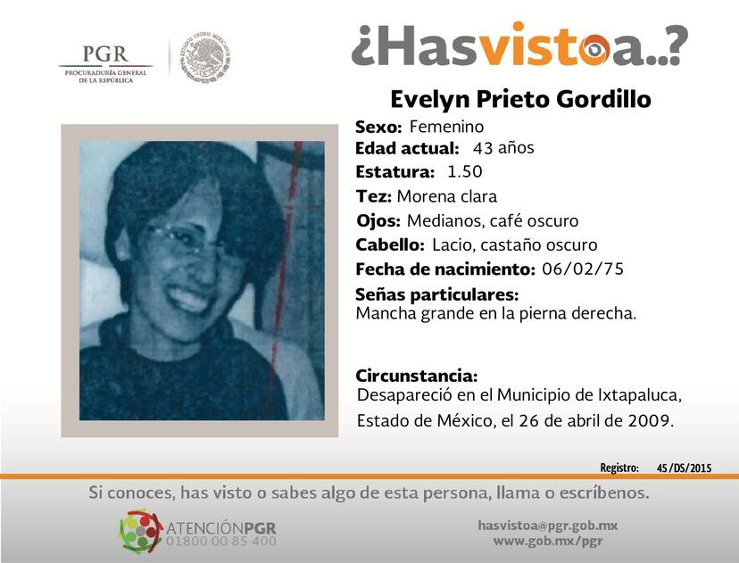 Ayúdanos a localizar a Hugo Evelin Prieto