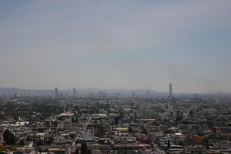 Mantiene Texmelucan mala calidad del aire por ceniza del Popocatépetl