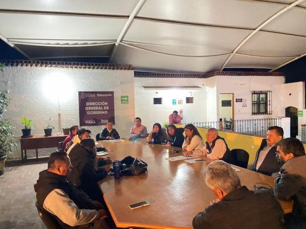 Diálogo, elemento clave para la solución de conflictos en Xoxtla: SEGOB