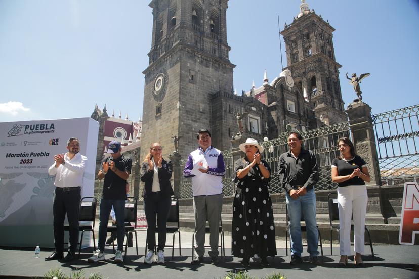 VIDEO Presenta Maratón Puebla 2023 INPODE