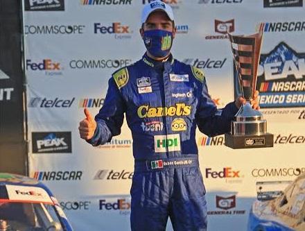 Subcampeonato para Rubén García Jr. en final Nascar Peak Puebla