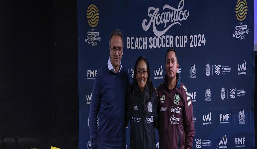 Acapulco será sede de la Beach Soccer Cup 2024