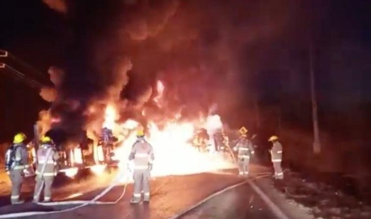 11 muertos es el saldo de un accidente vial en Nuevo León