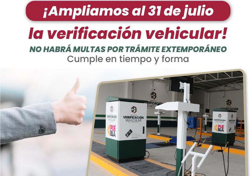 Amplía Céspedes plazo de Verificación Vehicular al 31 de julio