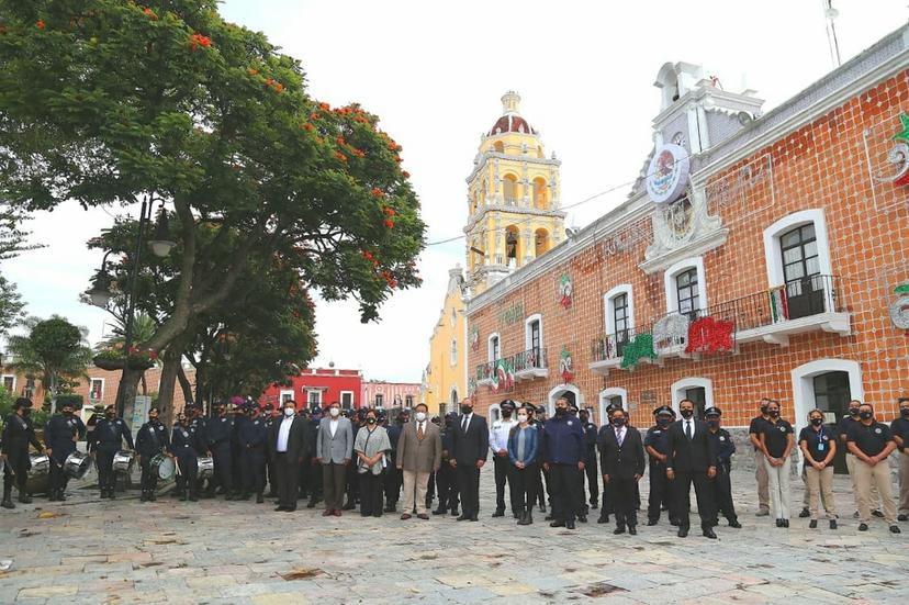 Minuto de silencio en Atlixco por las víctimas del temblor del 19s