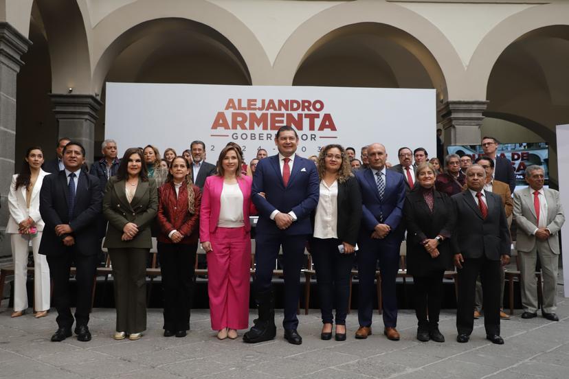 Armenta anunciará 12 miembros más de su gabinete el lunes