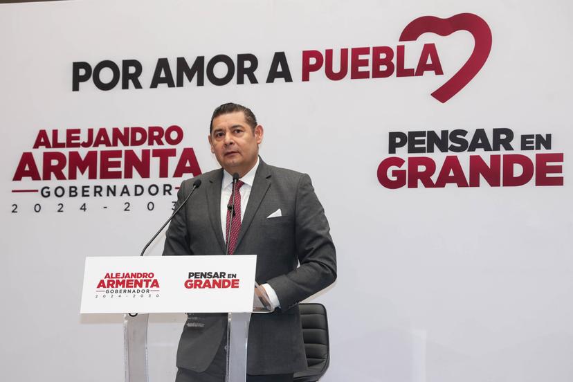 Alejandro Armenta y familia presentarán declaración patrimonial