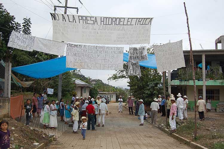 Alertan sobre arranque de obras de hidroeléctrica en Olintla