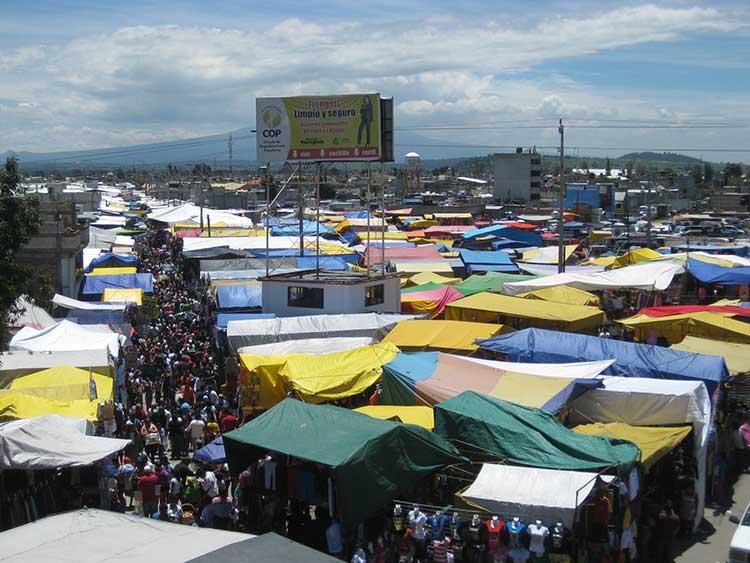 Retomarán el martes de tianguis en San Martín Texmelucan