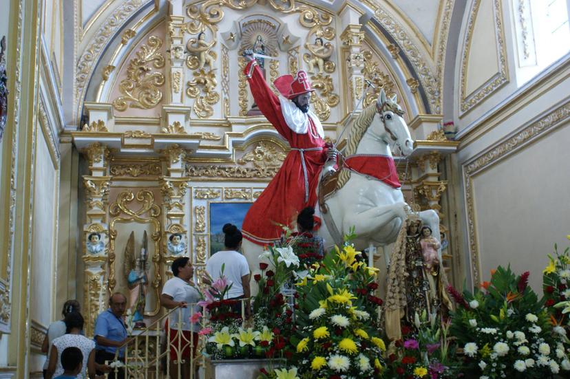 Santiago Apóstol el santo patrono más festejado de Izúcar