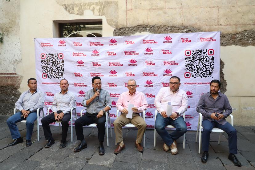 Unidos Si X México Puebla invitan a la Marcha de la Marea Rosa