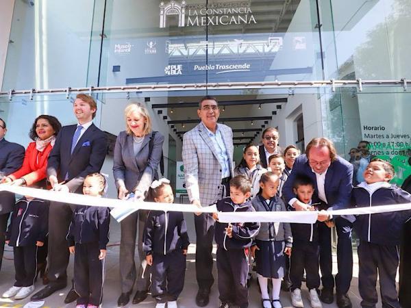 Céspedes inaugura rehabilitación de La Constancia Mexicana