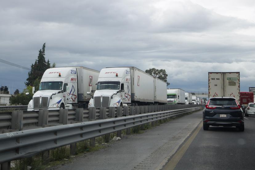 Congestionada la autopista Puebla-Veracruz