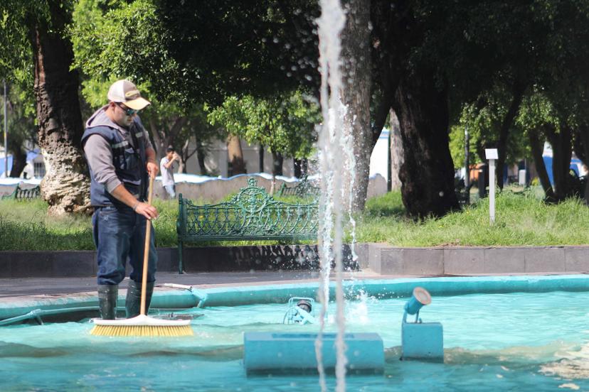 Fuente del Paseo Bravo estará lista en abril