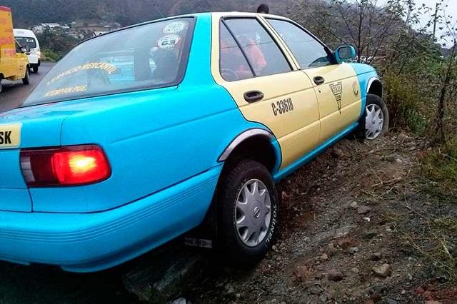 Matan a taxista y lo encajuelan en comunidad de Zoquitlán