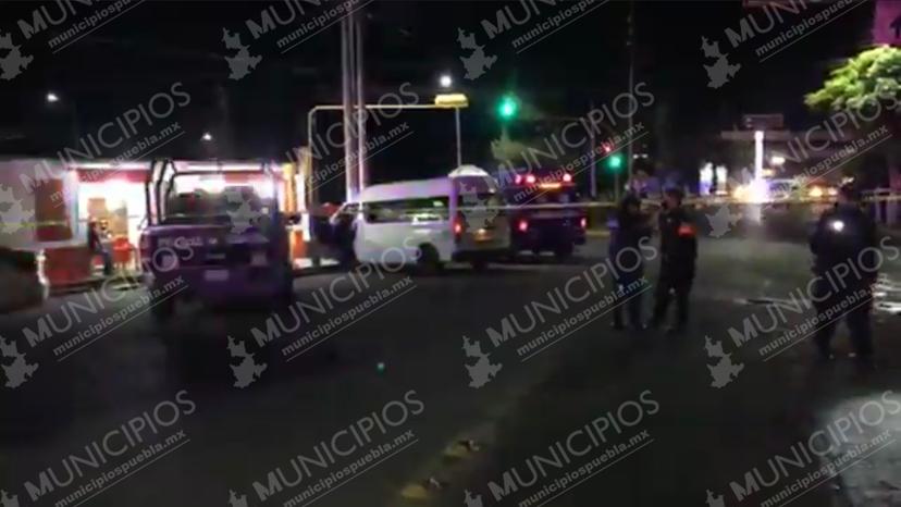 Asesinan a familia en combi de Atlixco