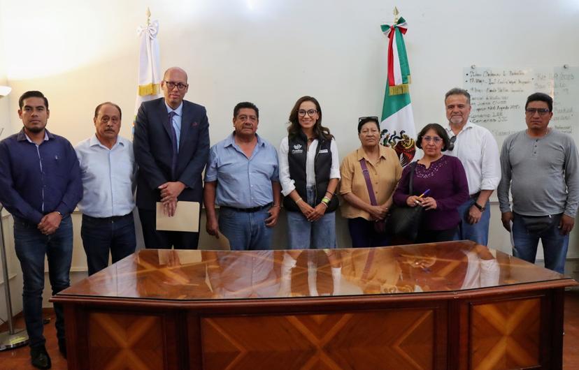 Privilegió Gobierno de la Ciudad el diálogo con ejidatarios de San Baltazar
