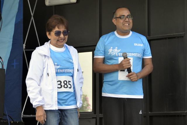 Celebra la BUAP carrera por el Día Internacional de la Enfermería
