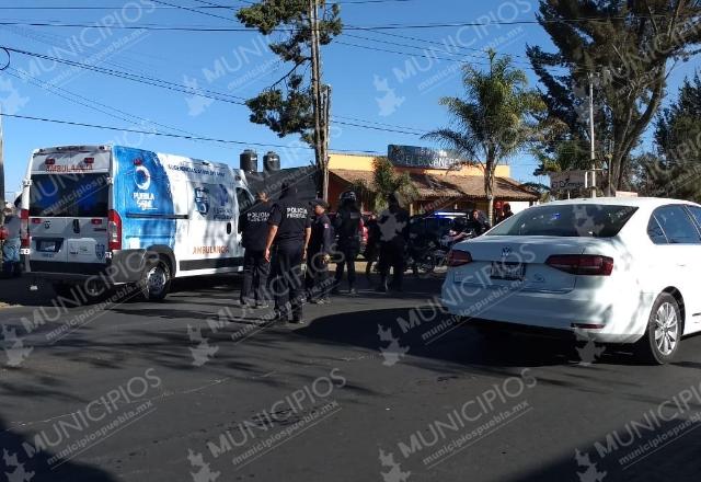 Ejecutan a hombre y levantan a sus amigos, en Texmelucan