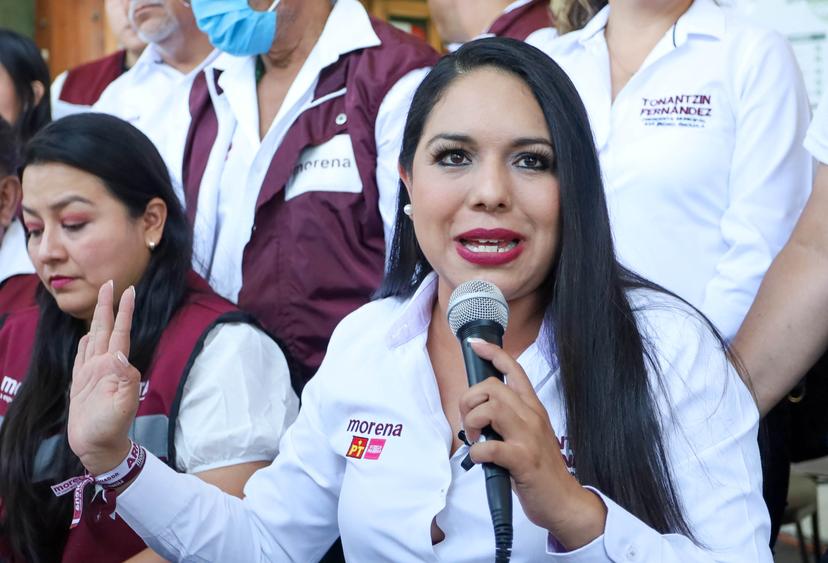 Elección de líder de Morena será un ejercicio democrático; Tonantzin Fernández