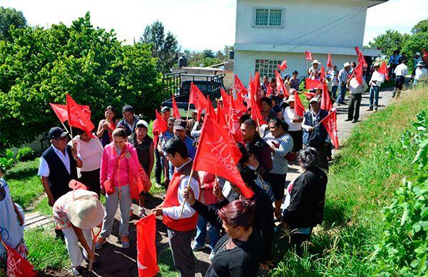 Antorcha Campesina reconstruirá otro edificio en Infonavit de Atlixco
