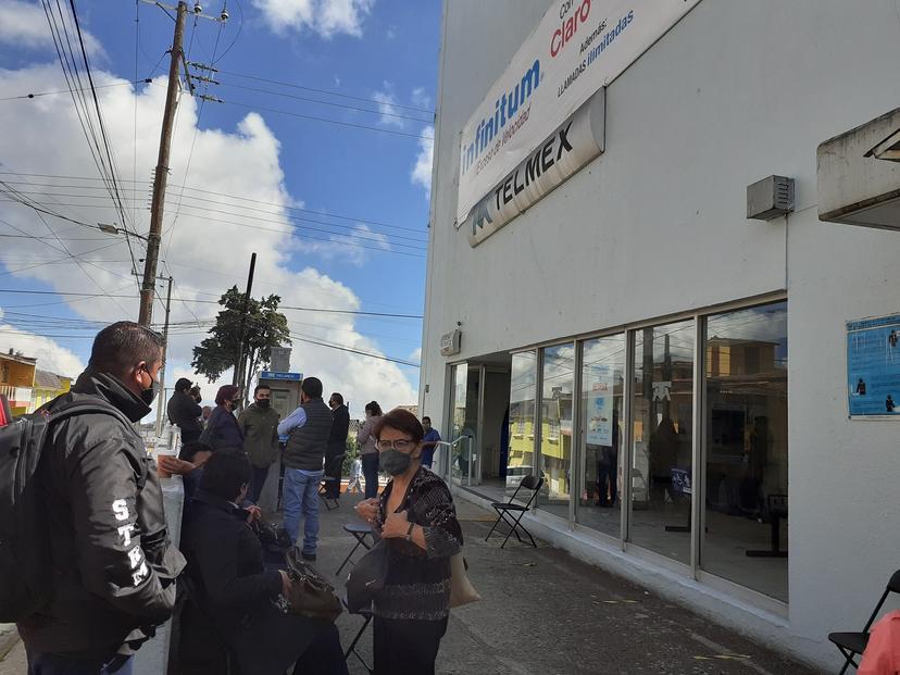 Telefonistas van a paro en Teziutlán para defender contrato colectivo