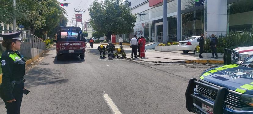 Reporte de olor a gas moviliza a autoridades en la colonia Aquiles Serdán