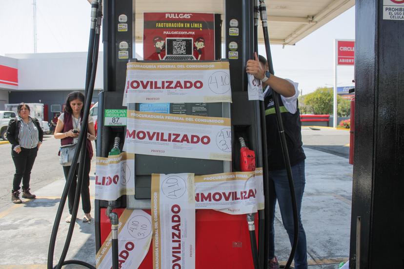 Son clausuradas por Profeco 10 gasolineras en Puebla