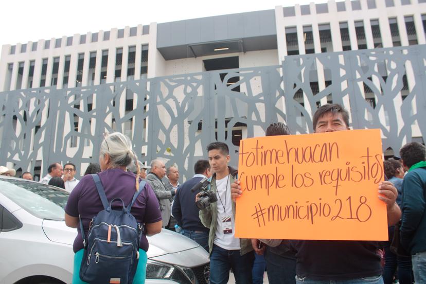 Habitantes de San Francisco Totimehuacán piden ser el municipio 218 en Puebla