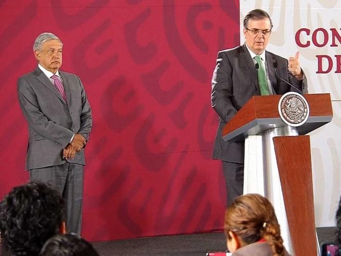 Baja flujo migratorio 39.2% en México: Ebrard