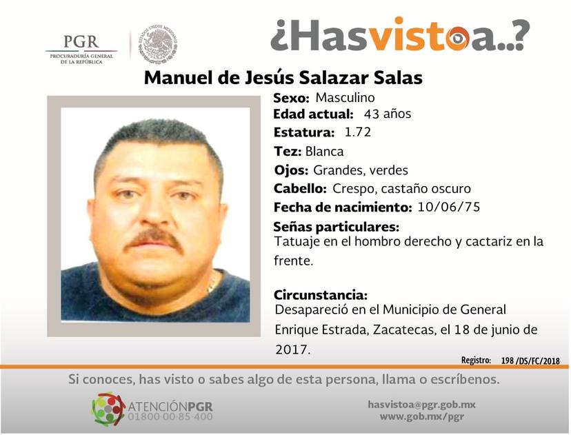 #SeBusca Ayudanos a localizar a Manuel de Jesús 