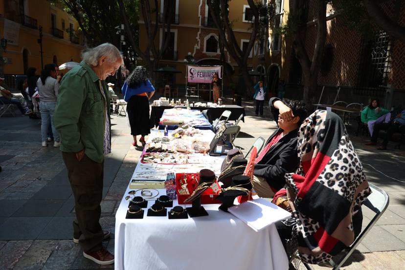 VIDEO Realizan Festival Político Cultural previo al 8M