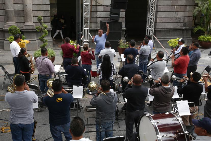 VIDEO Realizan ensayo general del Grito de Independencia