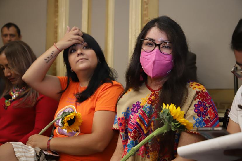 VIDEO María Elena Ríos se siente violentada por las y los diputados poblanos