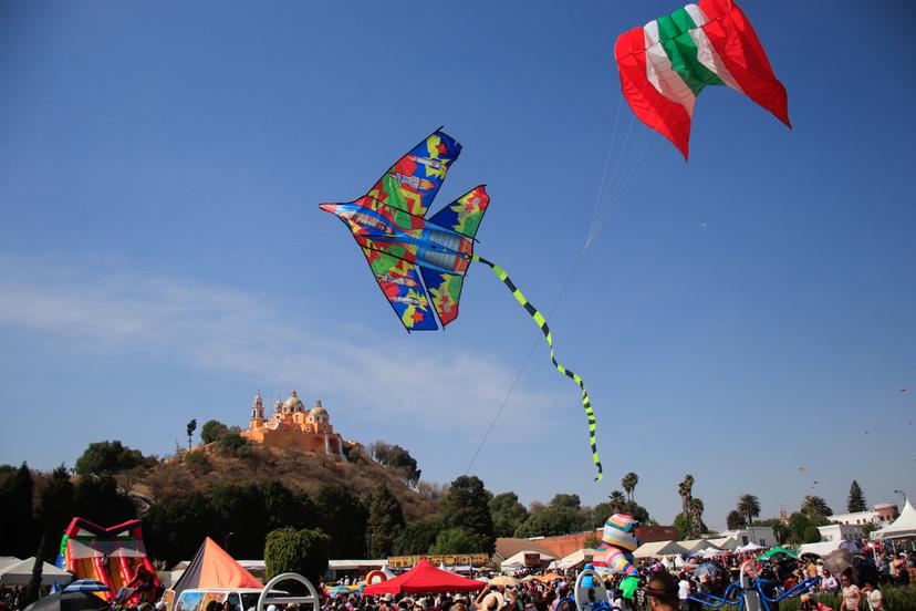 VIDEO Presentan el Papalote Quetzalcóatl en el Festival Volarte 2023