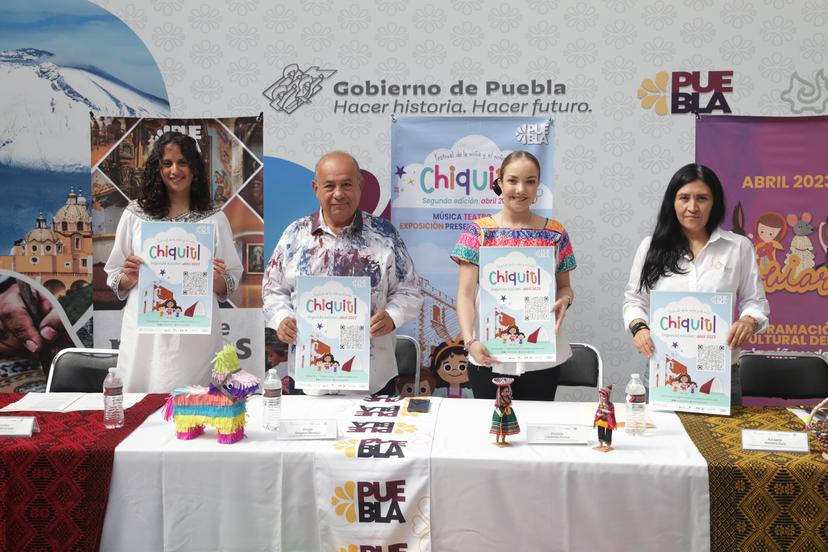 VIDEO Cultura presenta la segunda edición del Festival de la Niña y el Niño Chiquitl