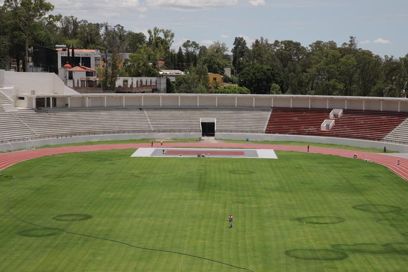 Así va la rehabilitación del Estadio Zaragoza en Los Fuertes