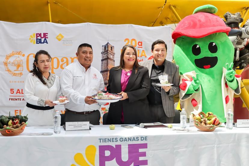 VIDEO Calpan anuncia la Feria del Chile en Nogada