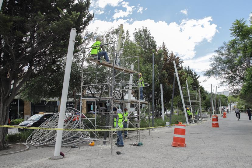 Mantienen rehabilitación del parque de la Estrella de Puebla