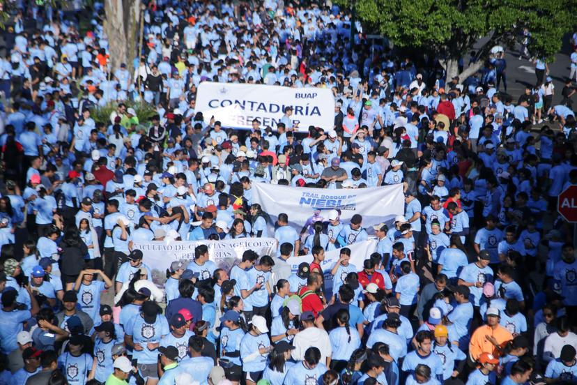 VIDEO Gran respuesta a la Carrera Universitaria BUAP 2023