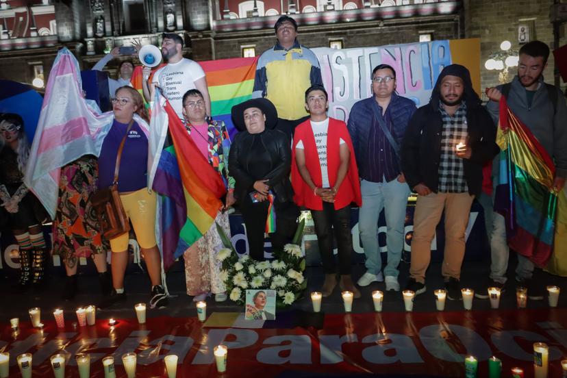 VIDEO Comunidad LGBT+ exige justicia en Puebla por el magistrade Jesús Ociel Baena