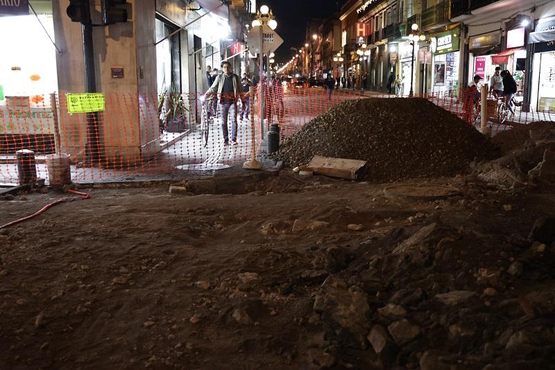 INAH avaló obras en el Centro, señala Ayuntamiento tras suspensión