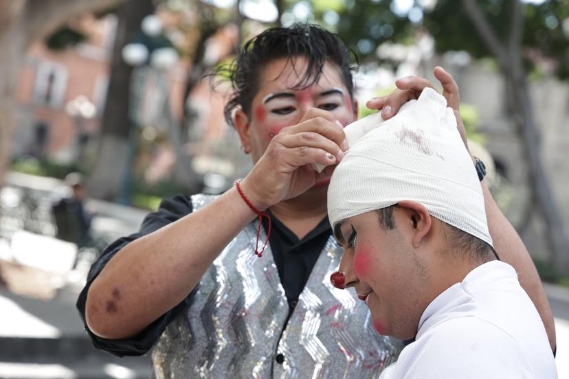 VIDEO Payasos de la organización Urban Clown ya presentaron denuncia